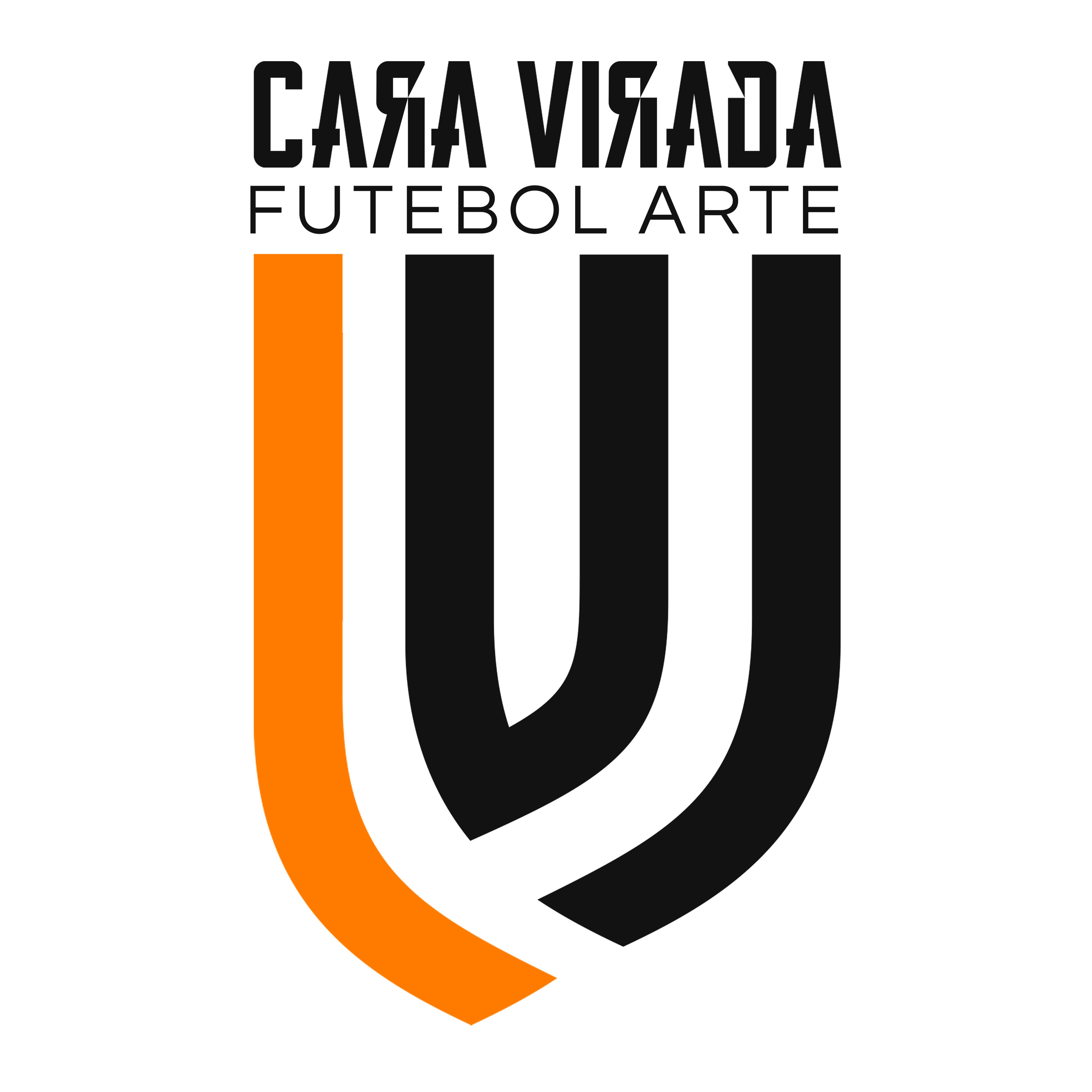 CARA VIRADA FUTEBOL ARTE